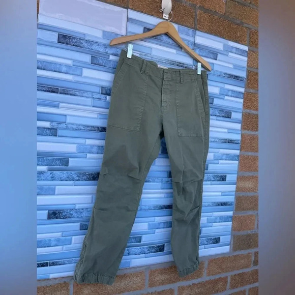 NILI LOTAN Cropped Military Pant in Camo size 4 - Picture 7 of 17